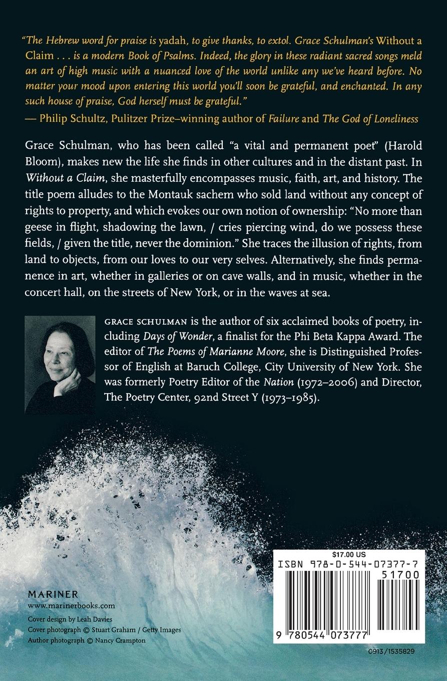 Rückseitencover Without a Claim