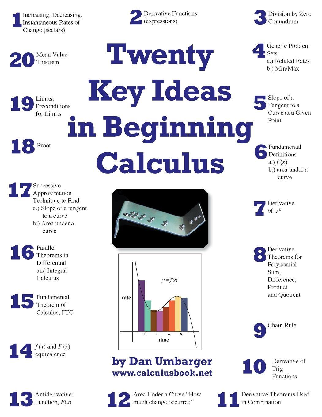 Vorderes Coverbild Twenty Key Ideas in Beginning Calculus