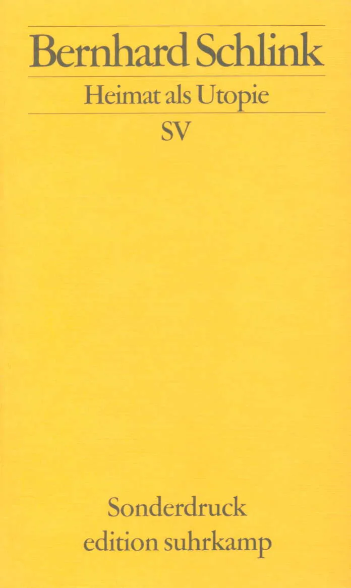 Vorderes Coverbild Heimat als Utopie