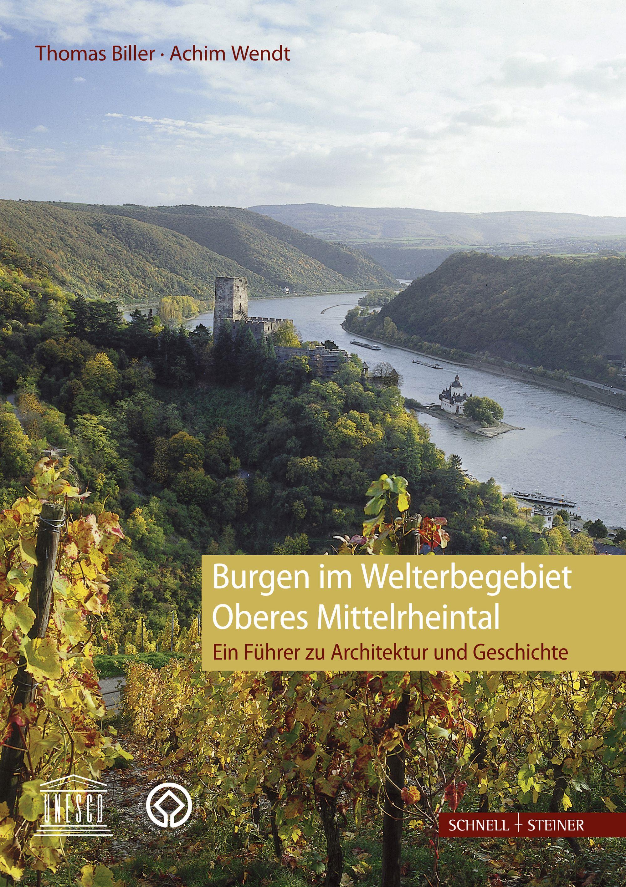 Vorderes Coverbild Burgen im Welterbegebiet Oberes Mittelrheintal