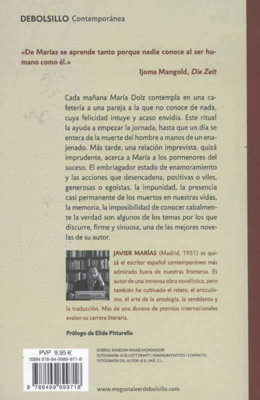 Rückseitencover Los enamoramientos