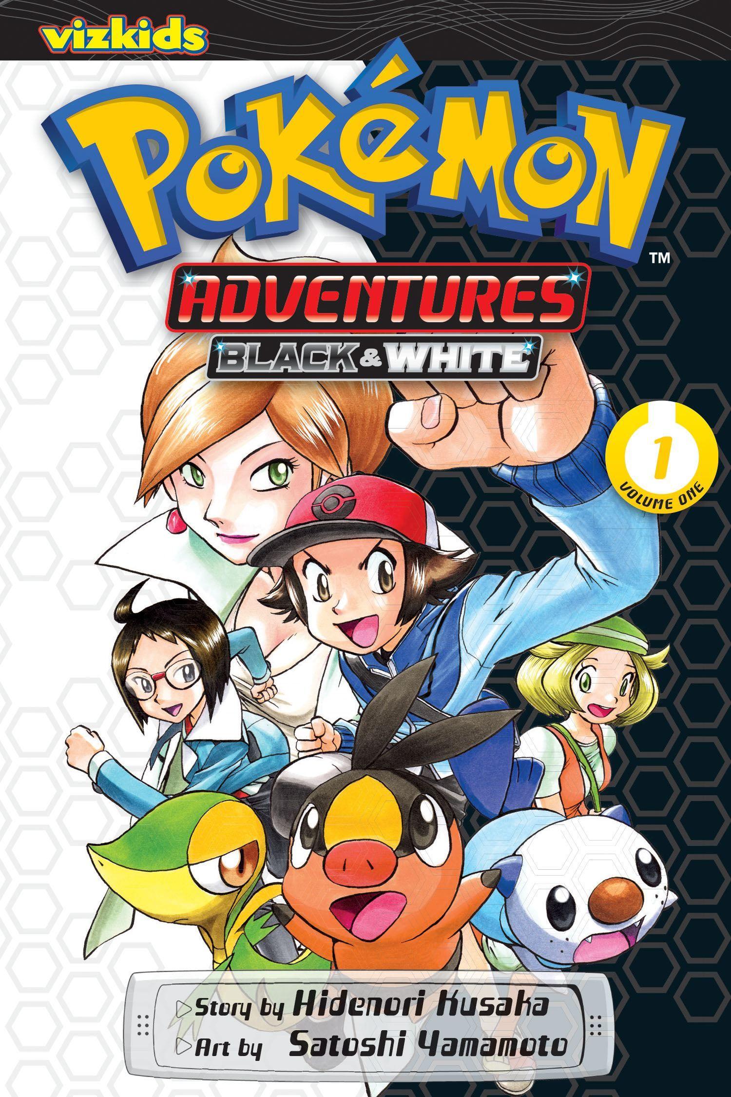 Vorderes Coverbild Pokémon Adventures: Black and White, Vol. 1