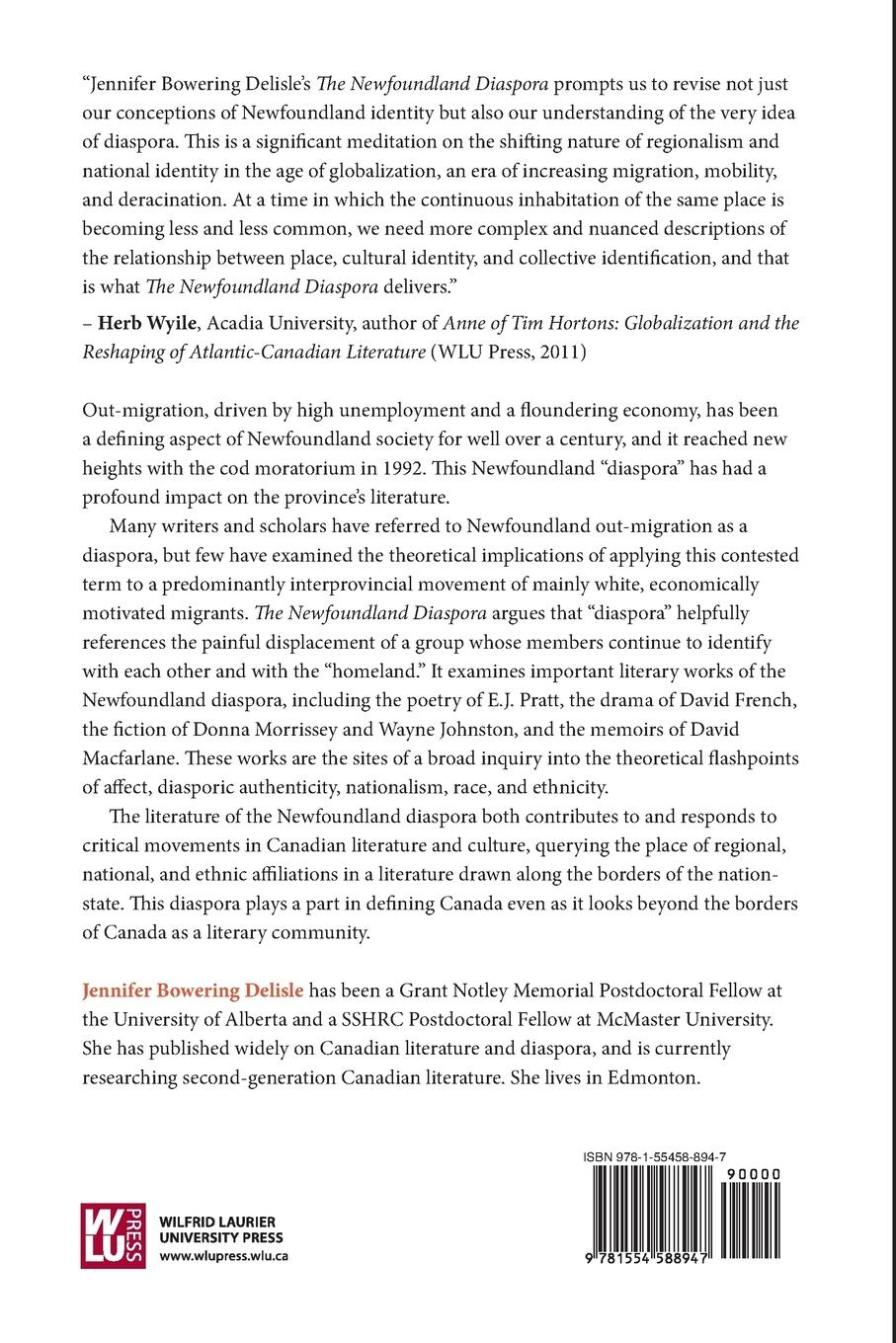 Rückseitencover The Newfoundland Diaspora