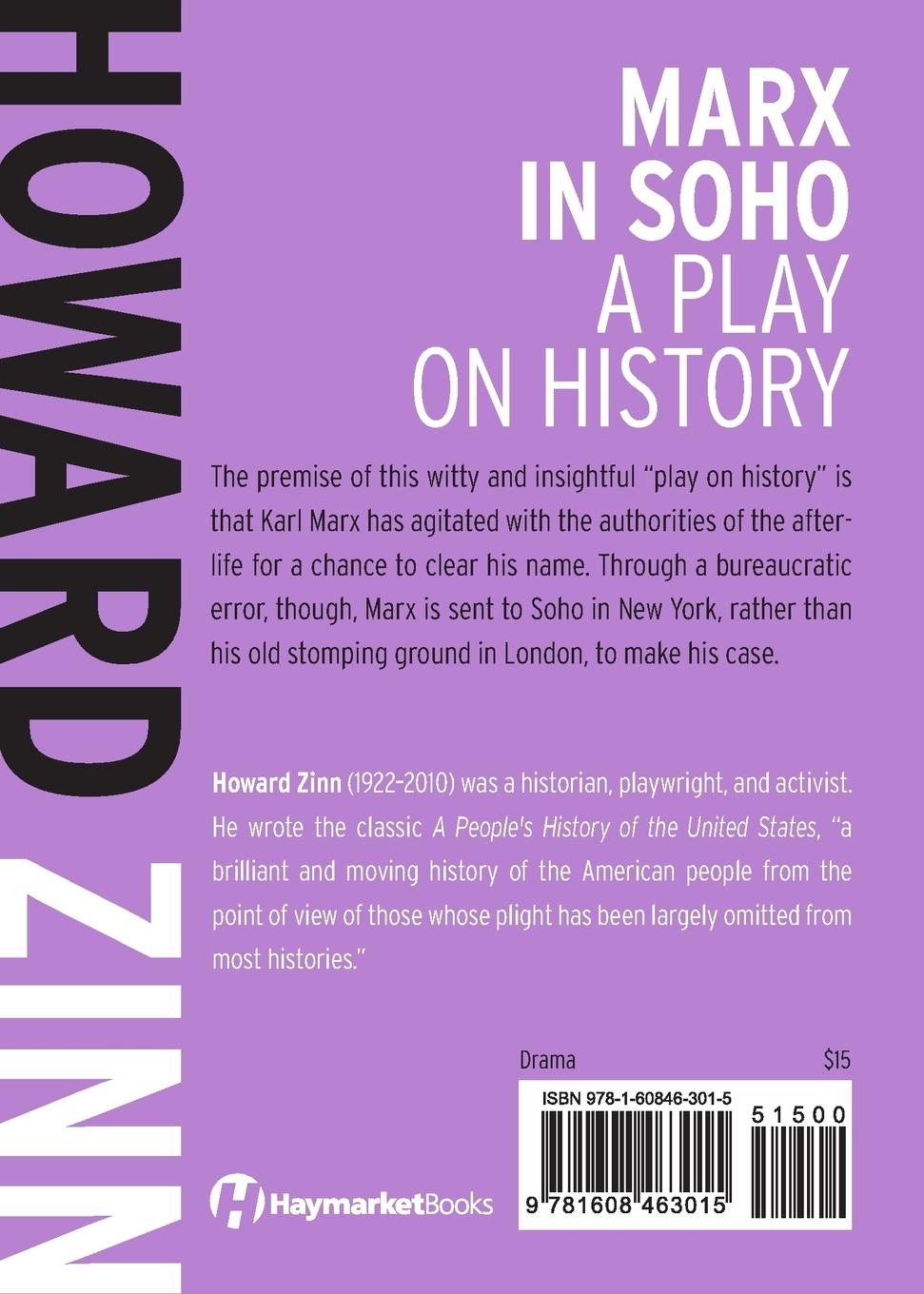Rückseitencover Marx in Soho