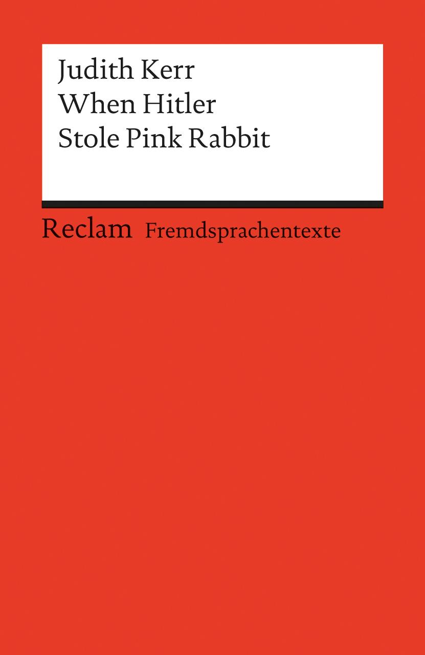 Vorderes Coverbild When Hitler Stole Pink Rabbit