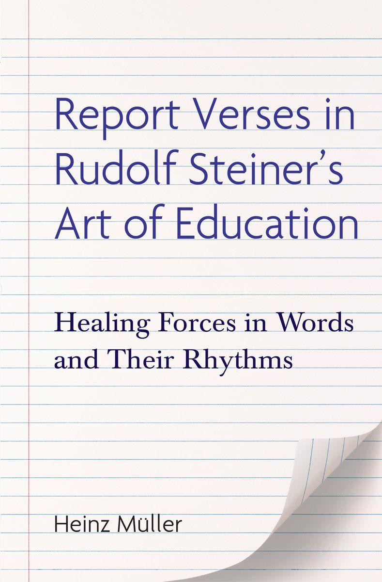 Vorderes Coverbild Report Verses in Rudolf Steiner's Art of Education