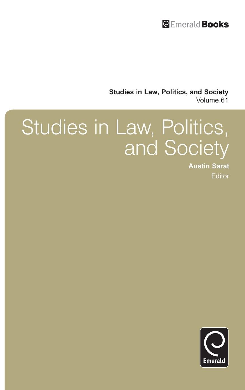 Vorderes Coverbild Studies in Law, Politics, and Society