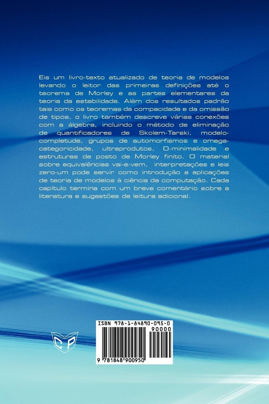 Rückseitencover Uma Vers O Mais Curta de Teoria DOS Modelos