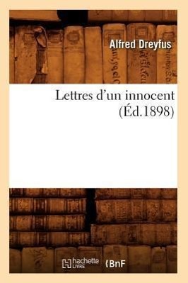 Vorderes Coverbild Lettres d'Un Innocent (Éd.1898)
