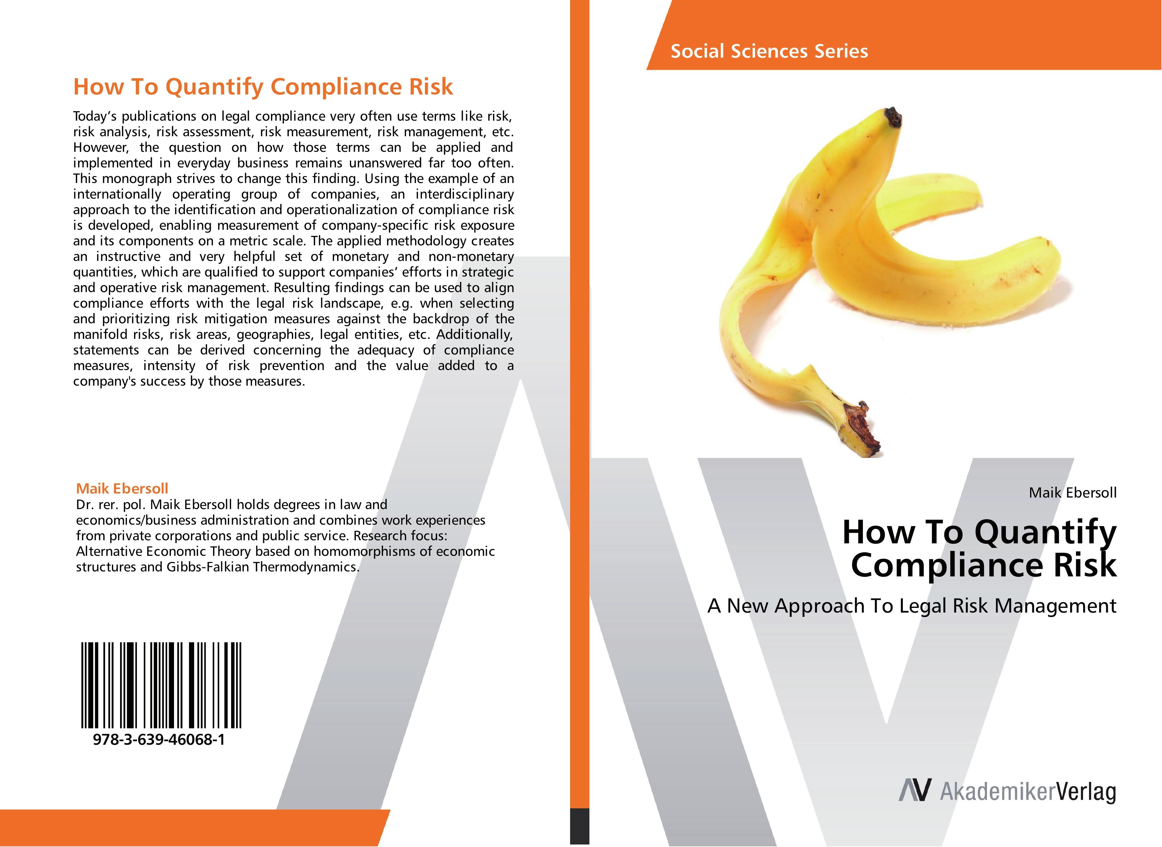 Vorderes Coverbild How To Quantify  Compliance Risk