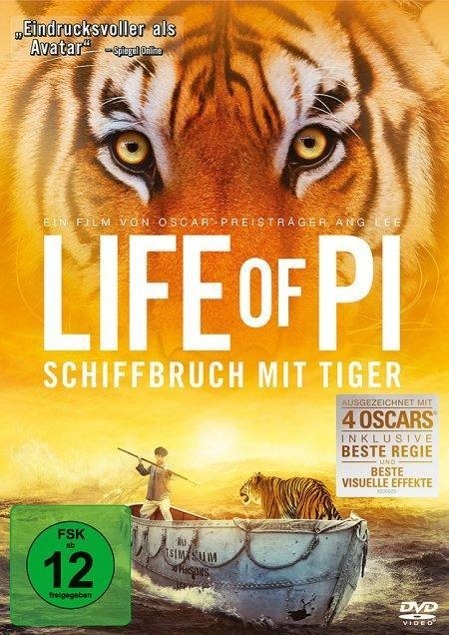 Vorderes Coverbild Life of Pi - Schiffbruch mit Tiger