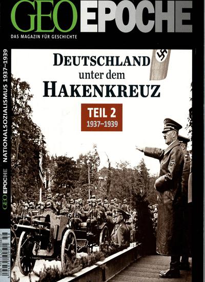 Vorderes Coverbild GEO Epoche Deutschland unter dem Hakenkreuz 2