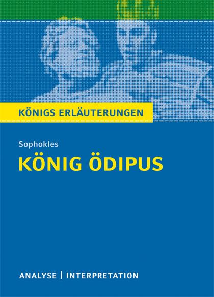 Vorderes Coverbild König Ödipus von Sophokles.