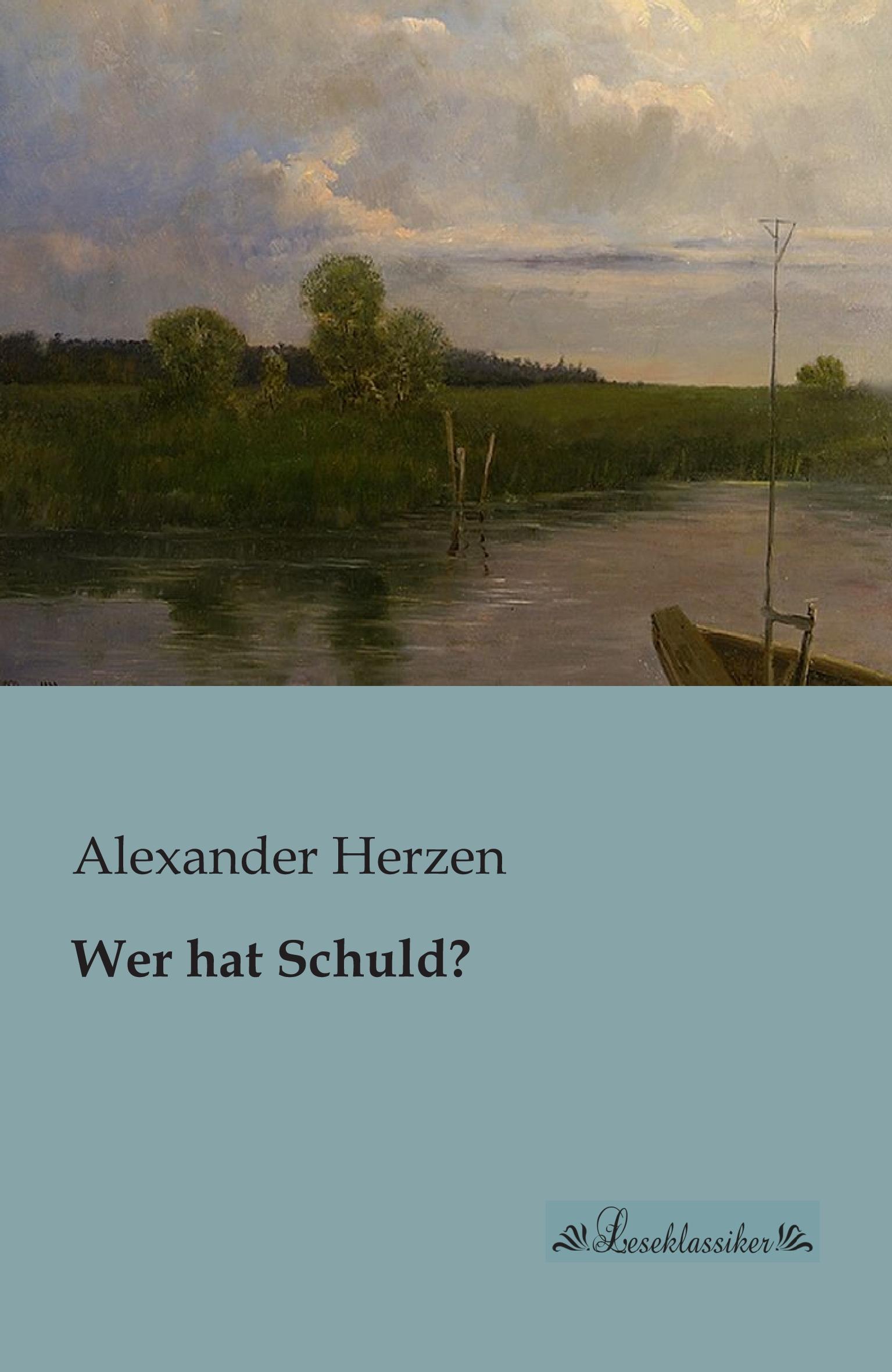 Vorderes Coverbild Wer hat Schuld?