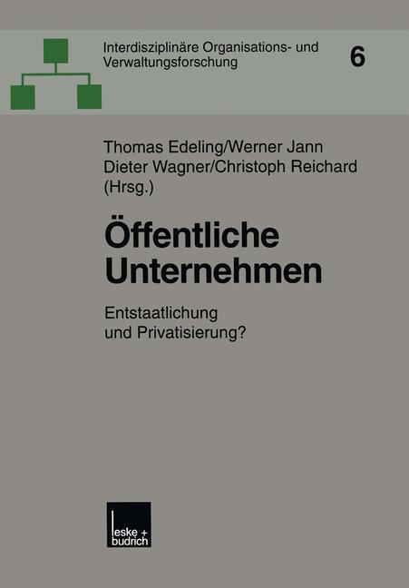 Vorderes Coverbild Öffentliche Unternehmen