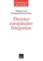 Vorderes Coverbild Theorien europäischer Integration
