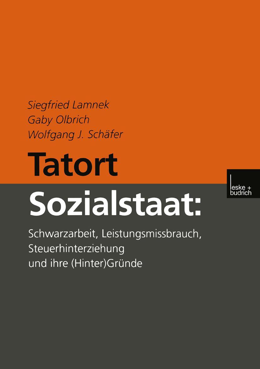 Vorderes Coverbild Tatort Sozialstaat