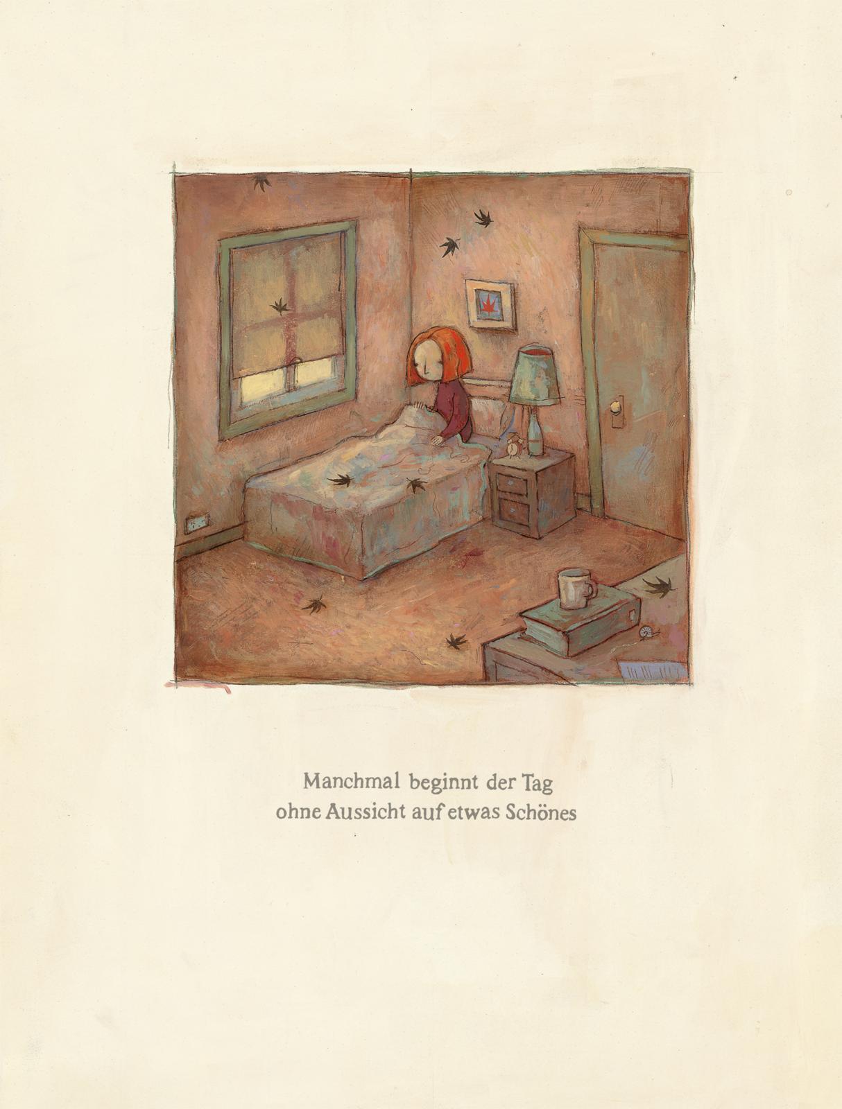 Beispielinhalt (Bild) Der rote Baum