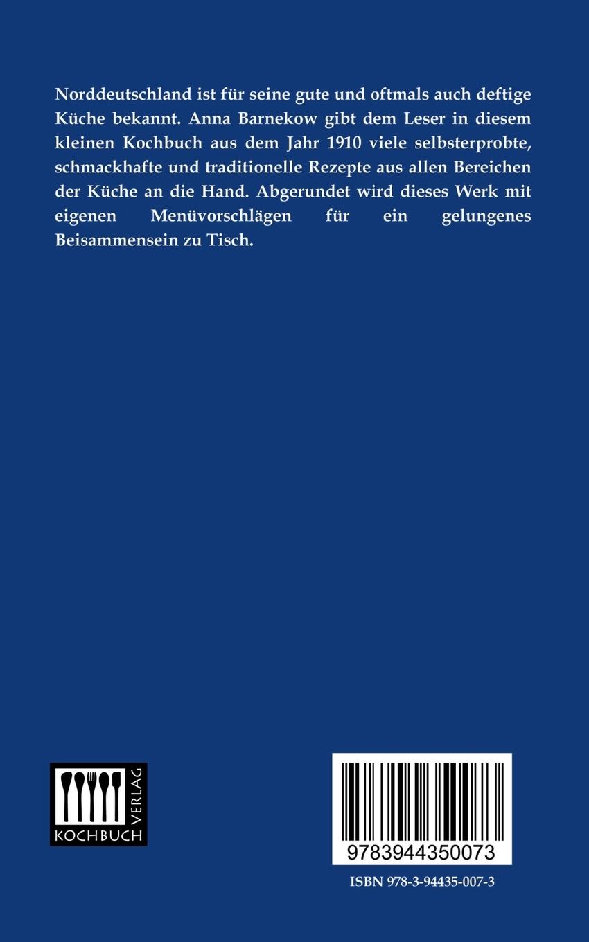 Rückseitencover Norddeutsches Kochbuch