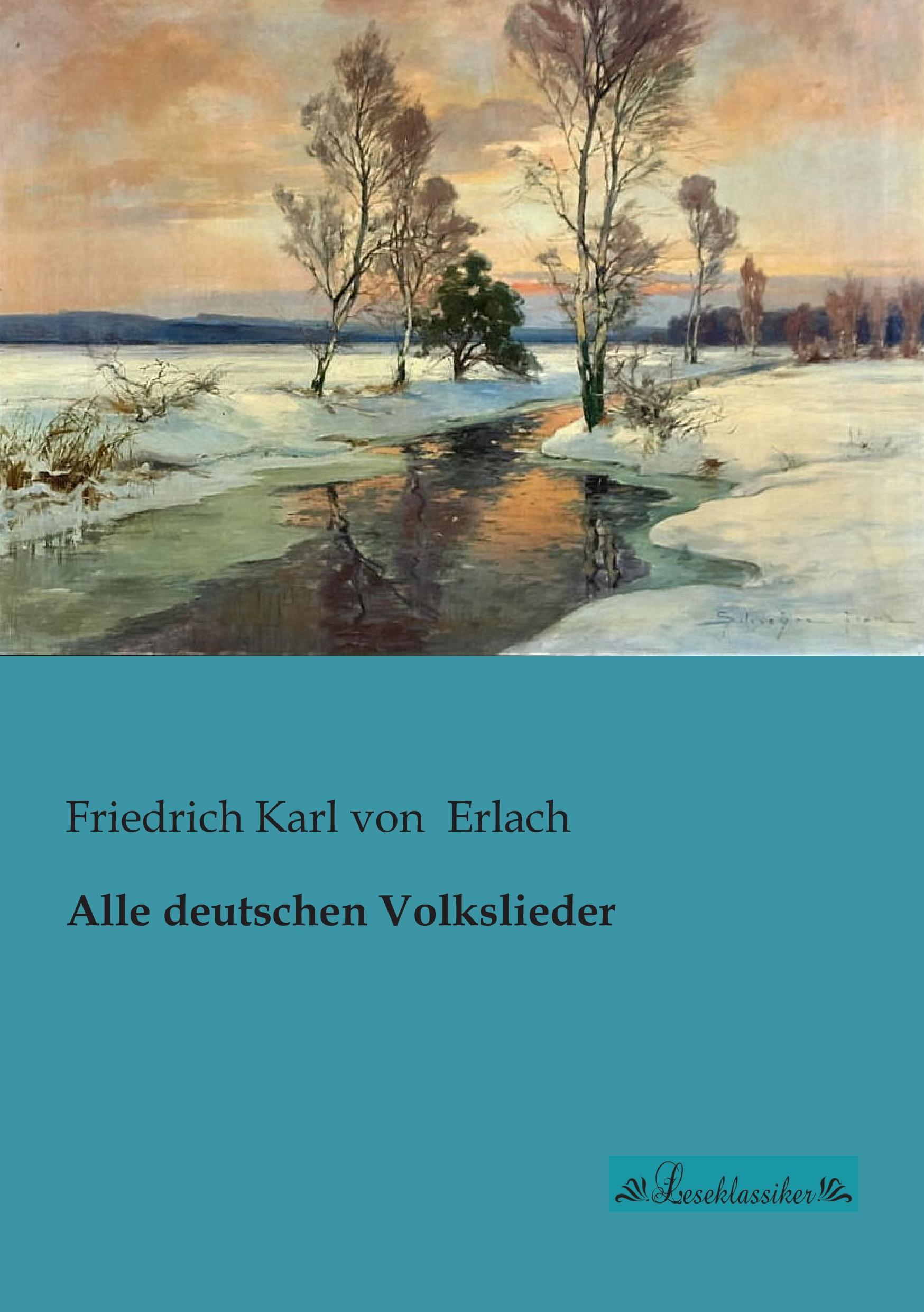 Vorderes Coverbild Alle deutschen Volkslieder