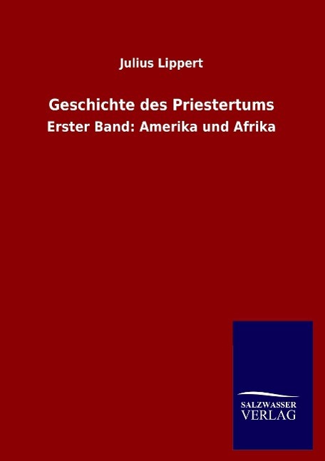 Vorderes Coverbild Geschichte des Priestertums