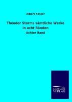 Vorderes Coverbild Theodor Storms sämtliche Werke in acht Bänden