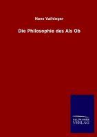 Vorderes Coverbild Die Philosophie des Als Ob