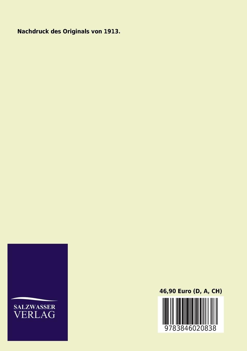 Rückseitencover Handbuch der praktischen Genealogie