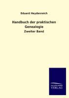 Vorderes Coverbild Handbuch der praktischen Genealogie