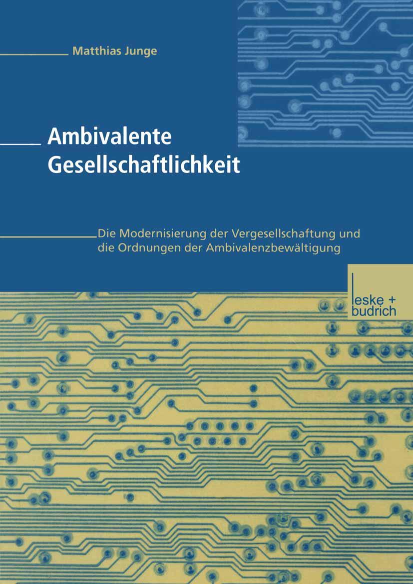 Vorderes Coverbild Ambivalente Gesellschaftlichkeit