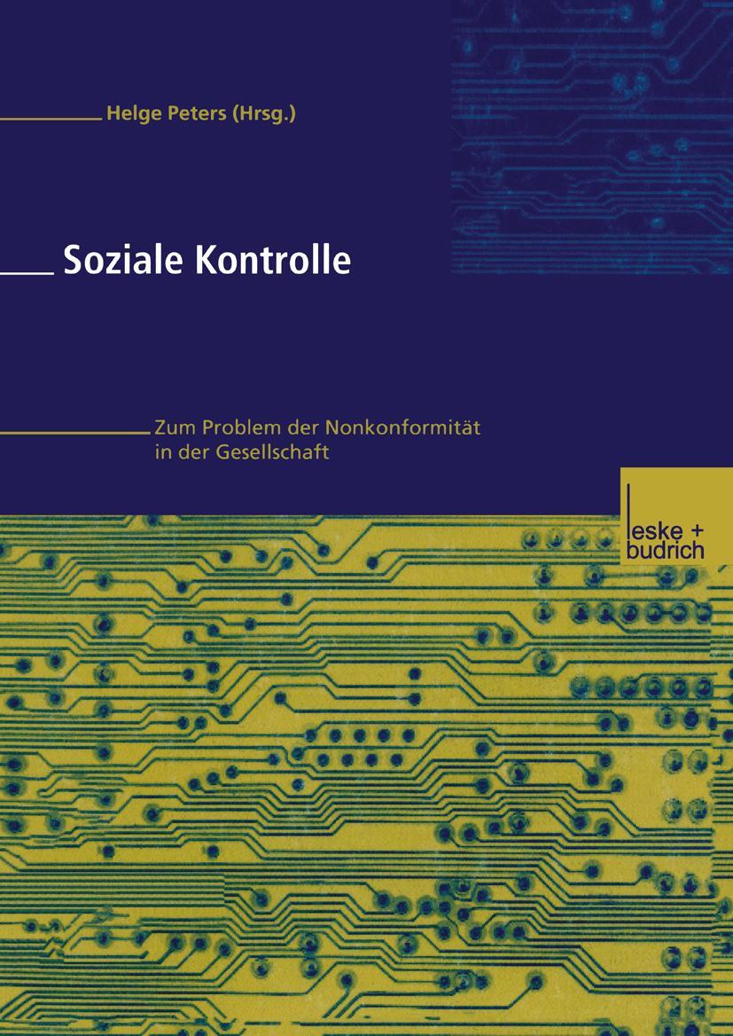 Vorderes Coverbild Soziale Kontrolle
