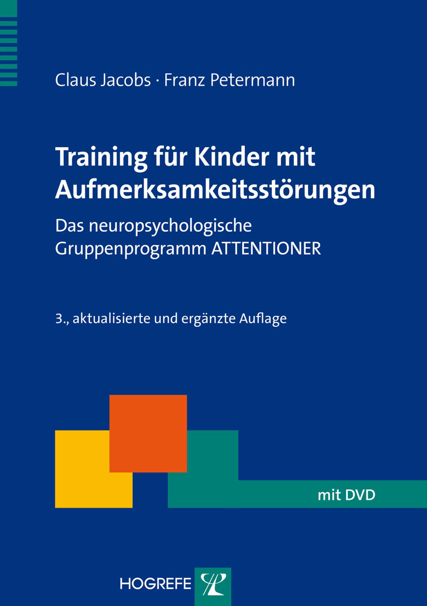 Vorderes Coverbild Training für Kinder mit Aufmerksamkeitsstörungen