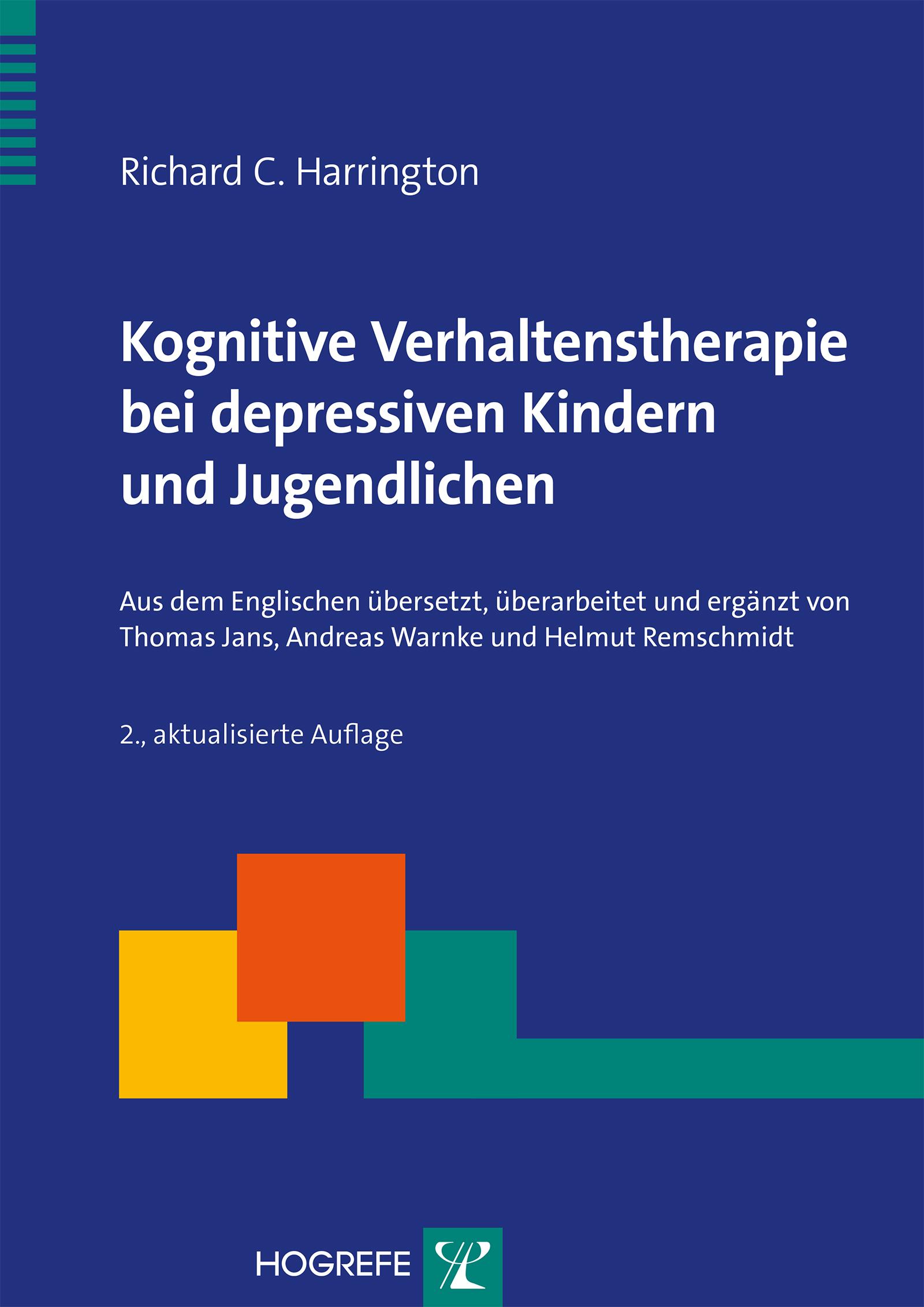 Vorderes Coverbild Kognitive Verhaltenstherapie bei depressiven Kindern und Jugendlichen