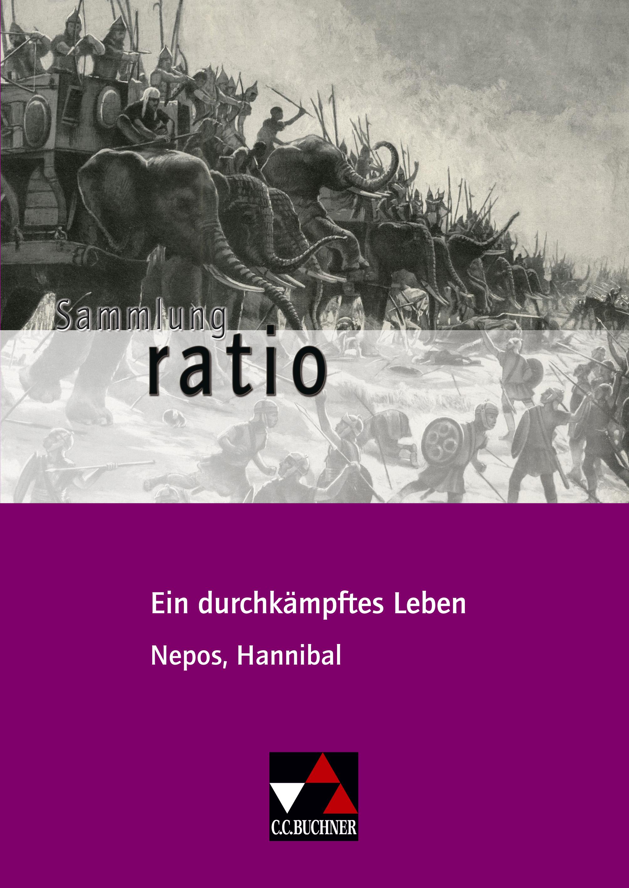 Vorderes Coverbild Ein durchkämpftes Leben. Cornelius Nepos, Hannibal