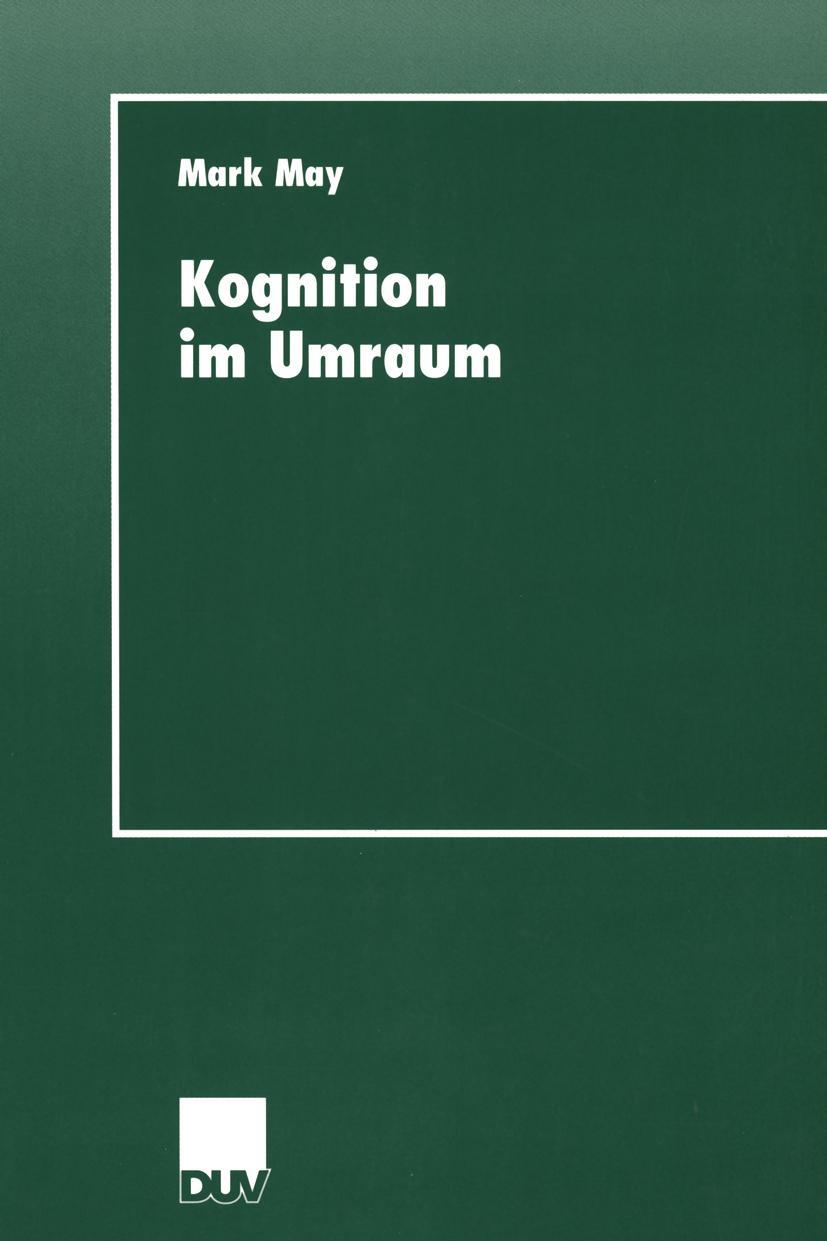 Vorderes Coverbild Kognition im Umraum