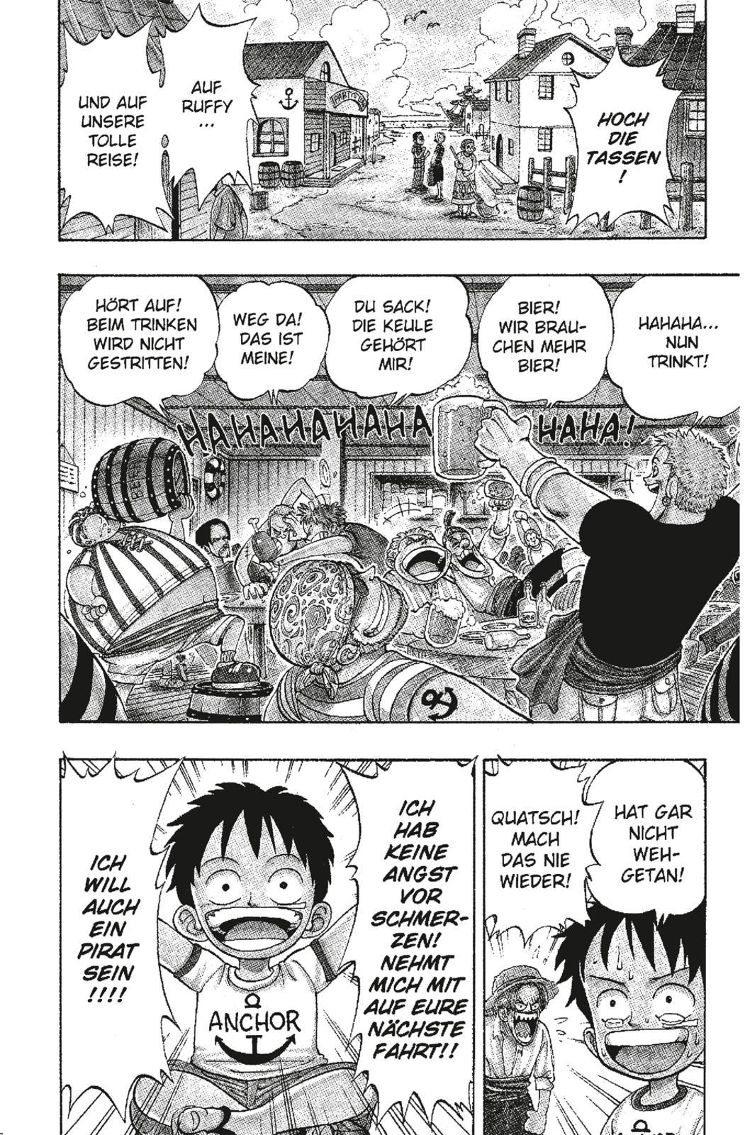 Beispielinhalt (Bild) One Piece 01. Das Abenteuer beginnt