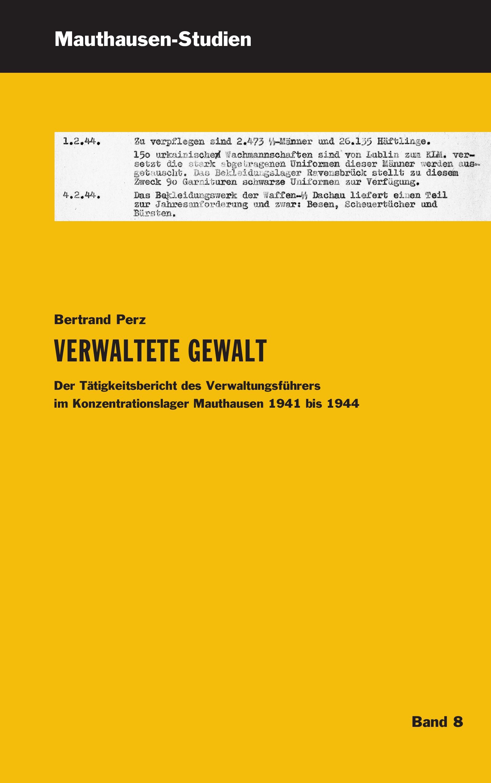 Vorderes Coverbild Verwaltete Gewalt