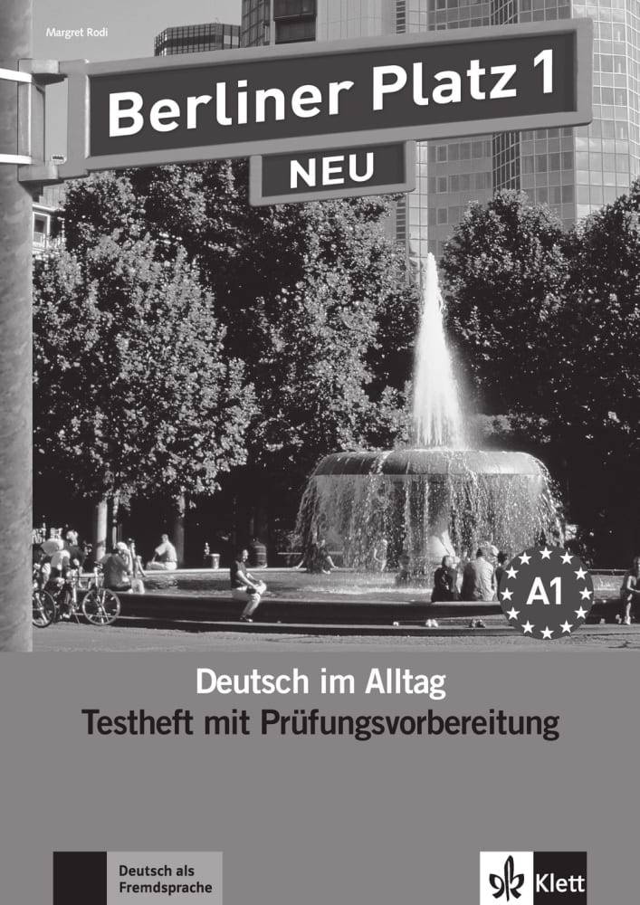 Vorderes Coverbild Berliner Platz 1 NEU - Testheft mit Prüfungsvorbereitung 1 mit Audio-CD