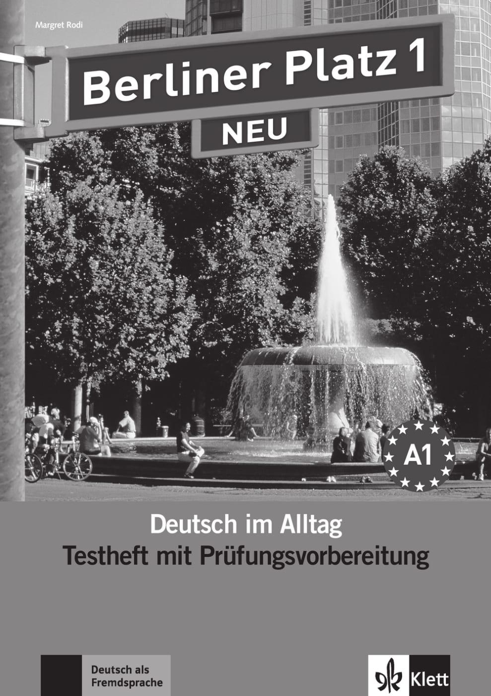 Vorderes Coverbild Berliner Platz 1 NEU - Testheft mit Prüfungsvorbereitung 1 mit Audio-CD