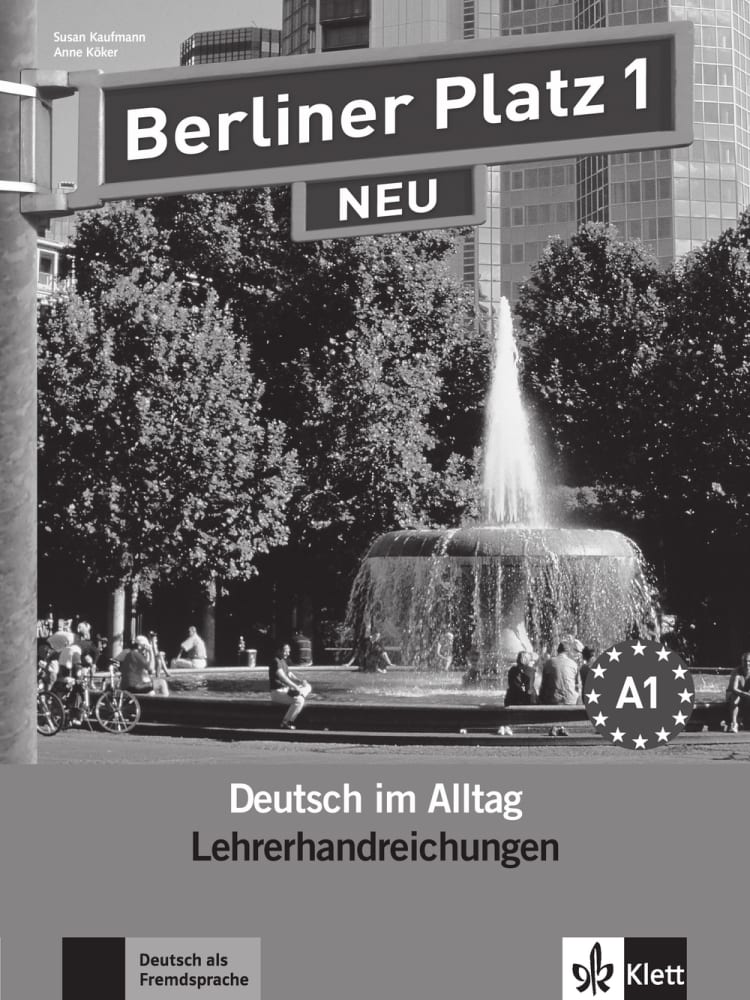 Vorderes Coverbild Berliner Platz 1 NEU - Lehrerhandreichungen 1