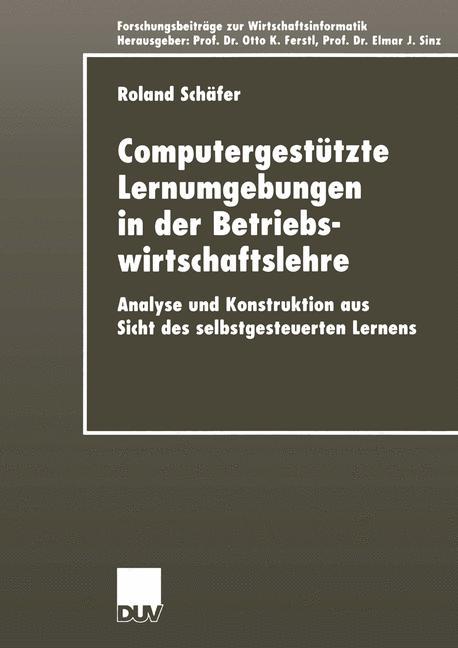 Vorderes Coverbild Computergestützte Lernumgebungen in der Betriebswirtschaftslehre