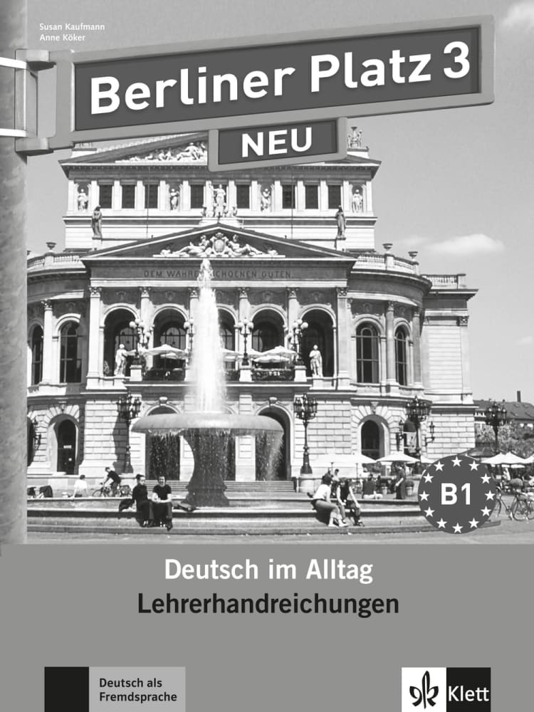 Vorderes Coverbild Berliner Platz 3 NEU - Lehrerhandreichungen 3