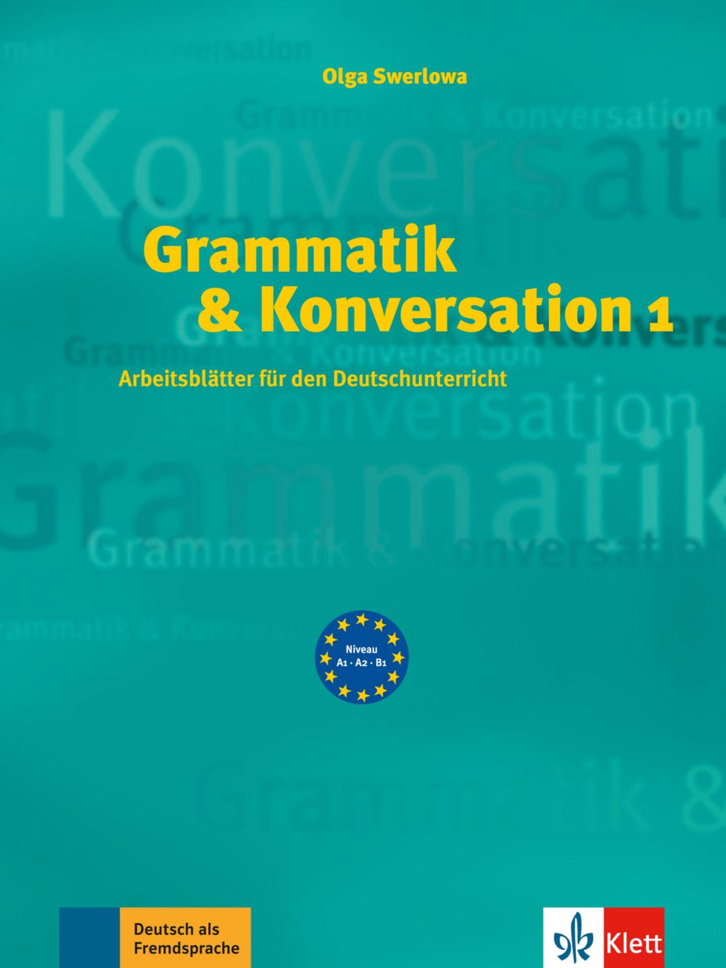 Vorderes Coverbild Grammatik & Konversation 1