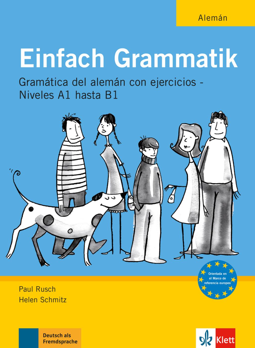 Vorderes Coverbild Einfach Grammatik - Ausgabe für spanischsprachige Lerner