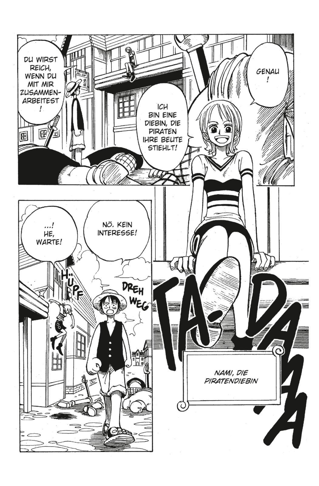 Beispielinhalt (Bild) One Piece 02. Ruffy versus Buggy, der Clown