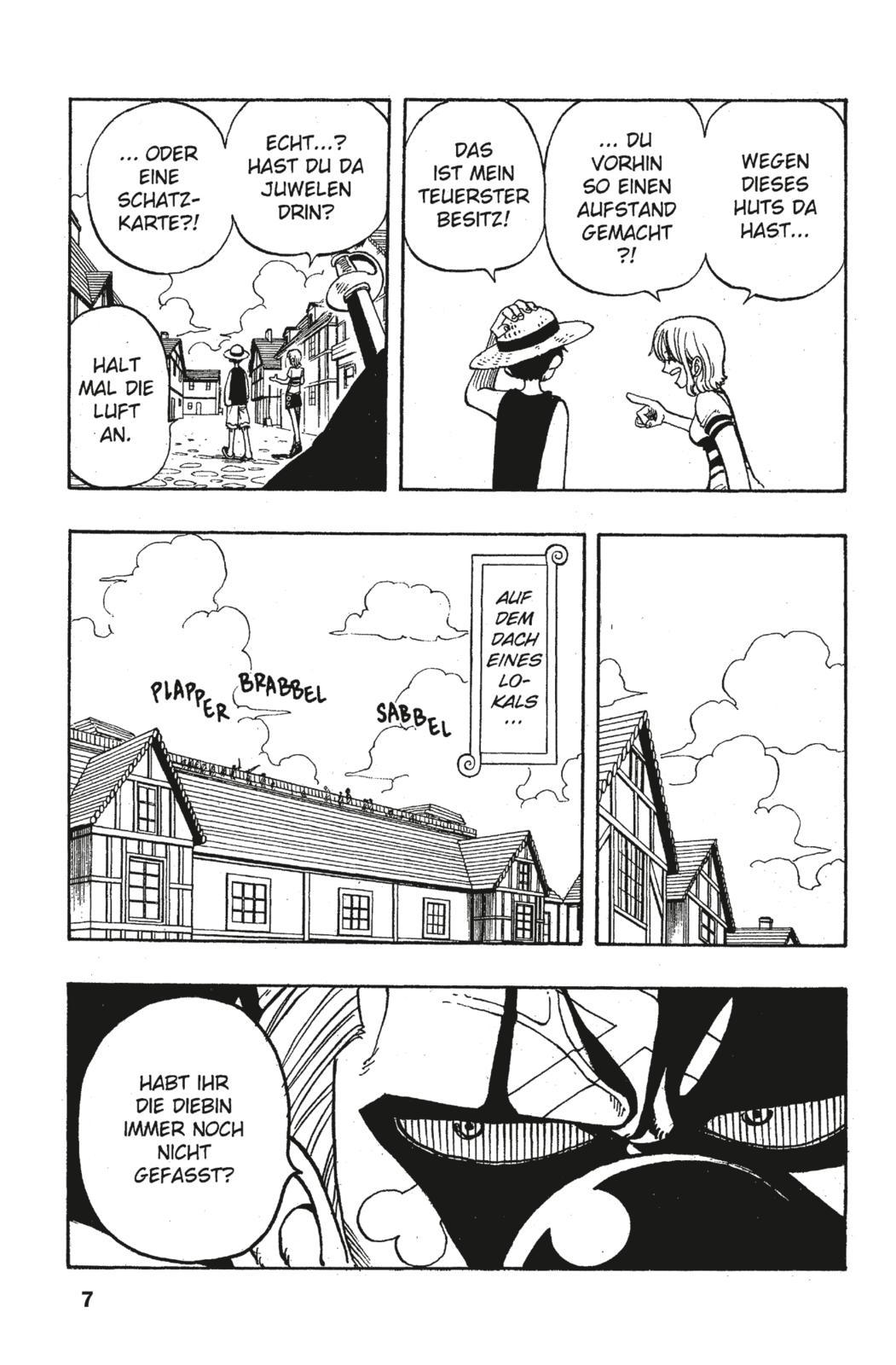 Beispielinhalt (Bild) One Piece 02. Ruffy versus Buggy, der Clown