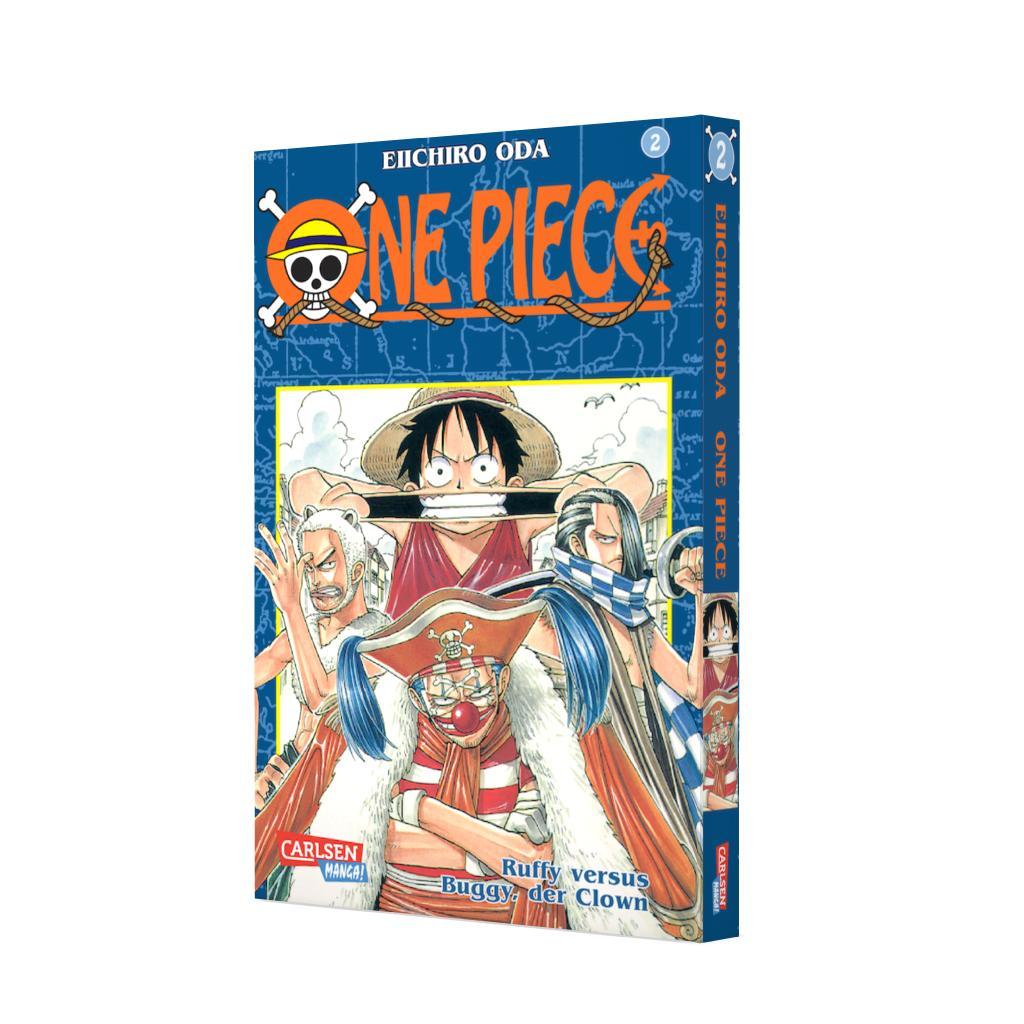 Beispielinhalt (Bild) One Piece 02. Ruffy versus Buggy, der Clown