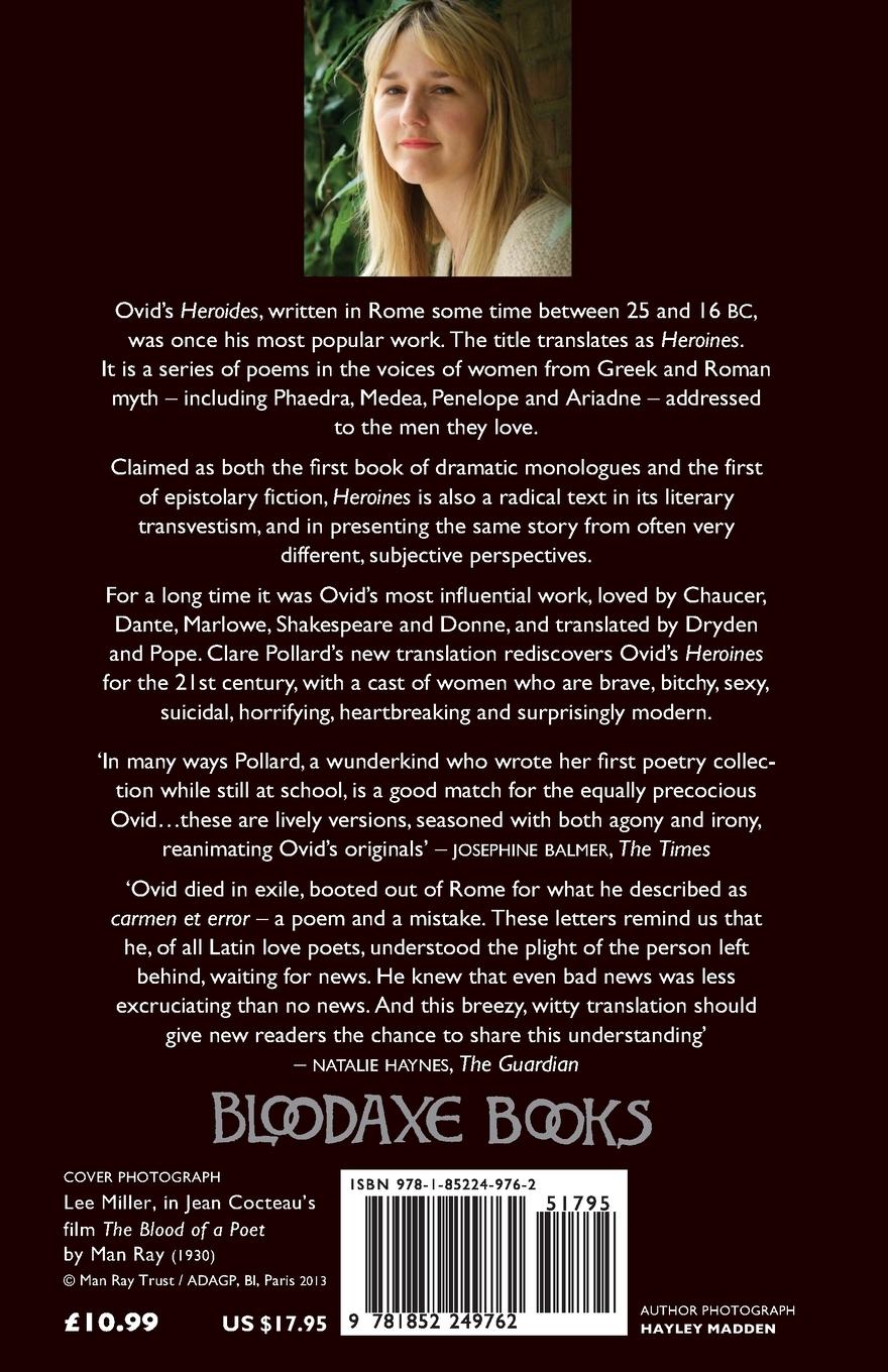 Rückseitencover Ovid's Heroines