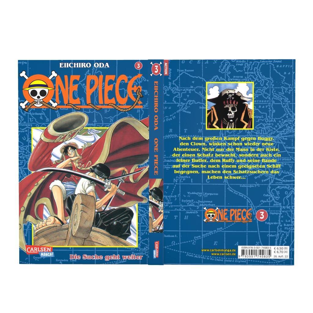 Beispielinhalt (Bild) One Piece 03. Die Suche geht weiter