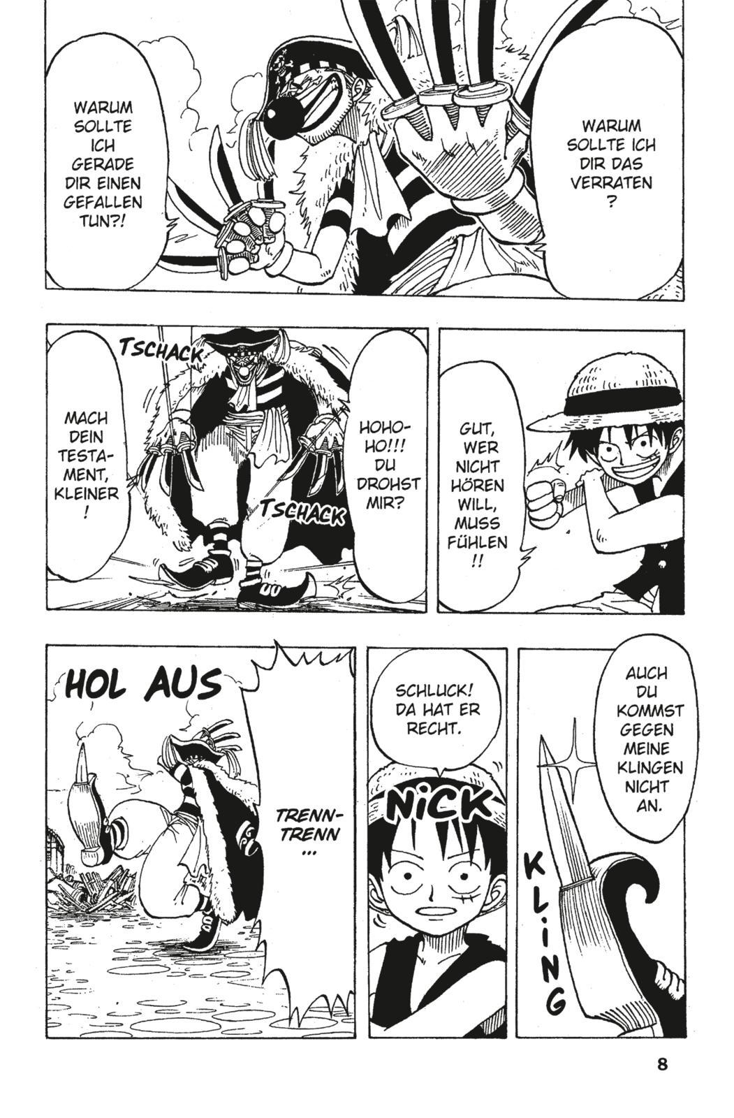 Beispielinhalt (Bild) One Piece 03. Die Suche geht weiter